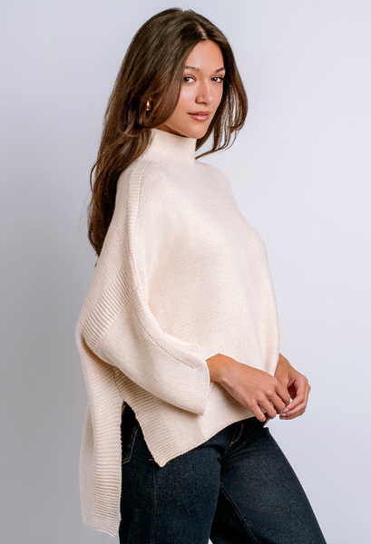 Boho Sweater -- Ecru