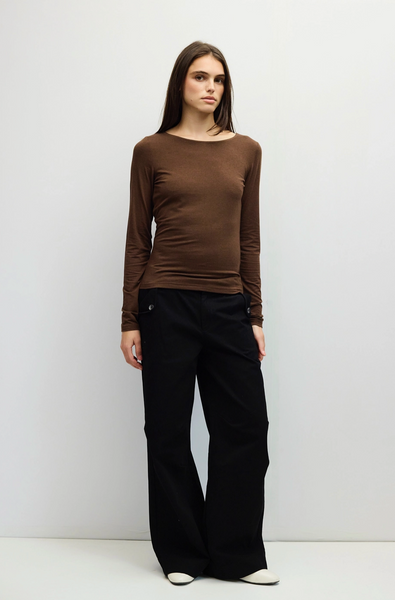 Rebecca Top -- Brown
