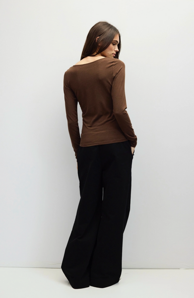 Rebecca Top -- Brown