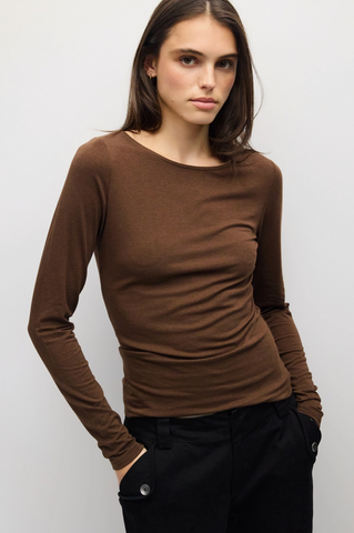 Rebecca Top -- Brown