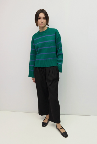Casey Sweater -- Green Blue