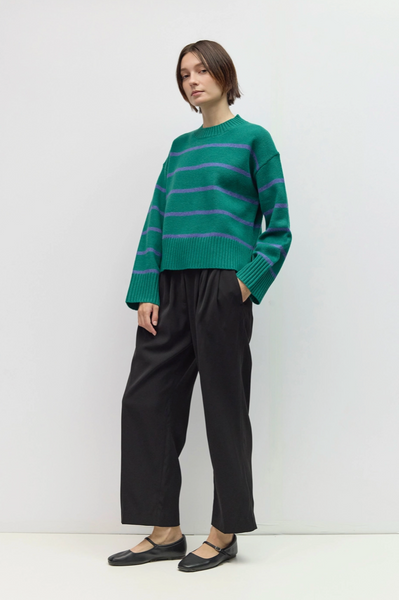 Casey Sweater -- Green Blue