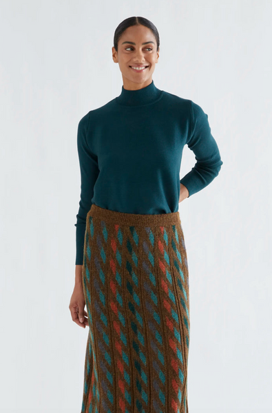 Celaena Top -- Dark Green