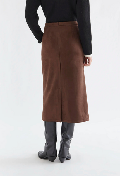 Sutton Skirt -- Brown