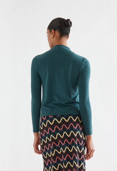 Aelin Top -- Dark Green