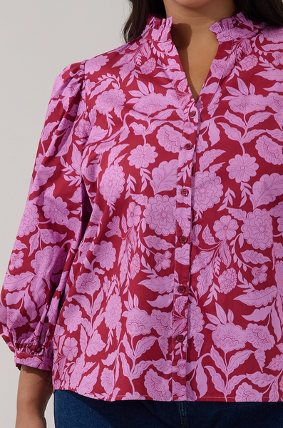 Ima Top -- Fuchsia