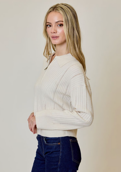 Deborah Sweater -- Hummus