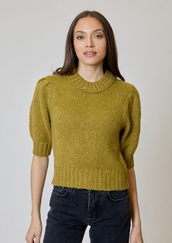 Fizz Sweater -- Edgy Green