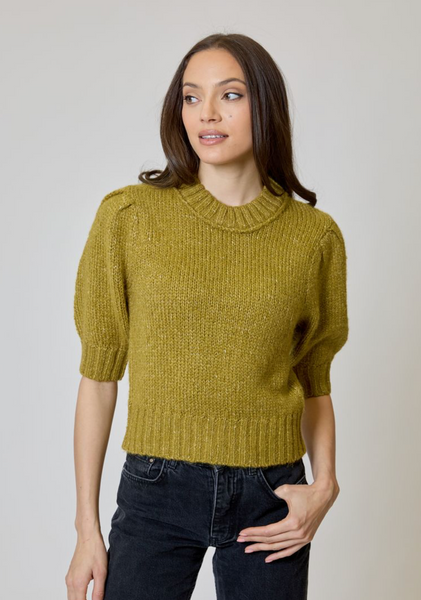 Fizz Sweater -- Edgy Green
