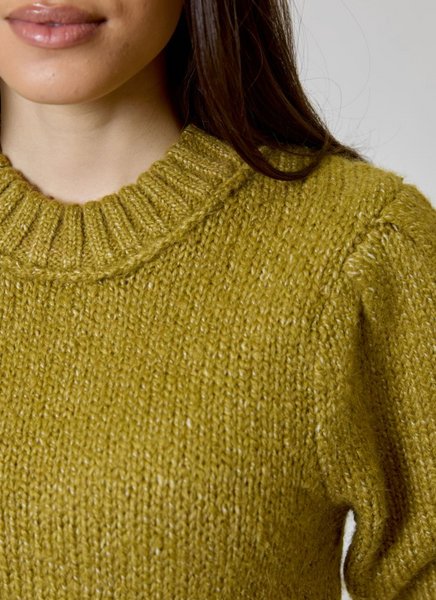 Fizz Sweater -- Edgy Green