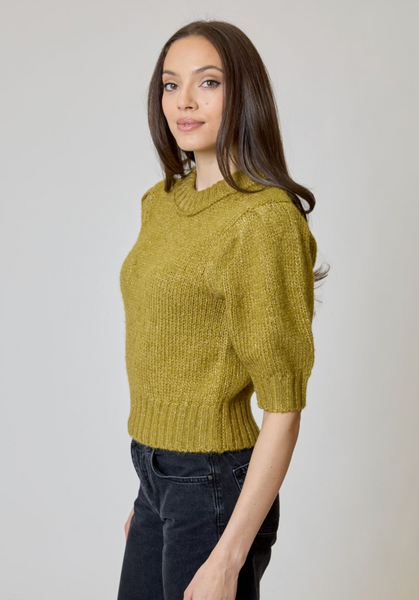Fizz Sweater -- Edgy Green