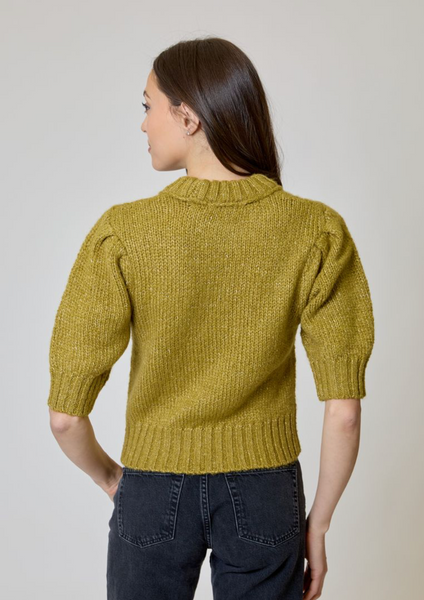 Fizz Sweater -- Edgy Green