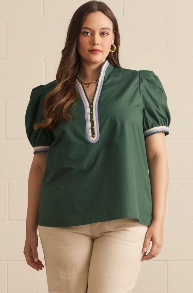 Bridgette Top -- Hunter Green