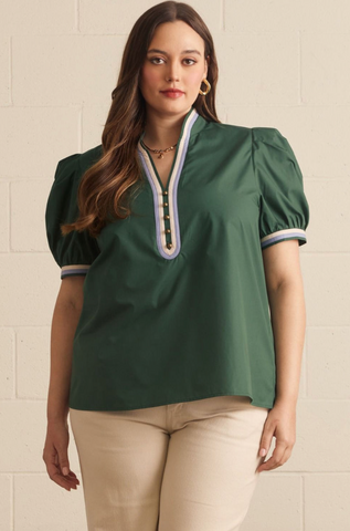 Bridgette Top -- Hunter Green