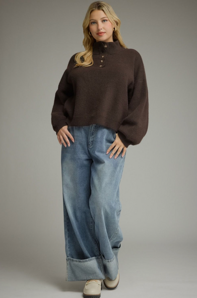 Doncaster Top -- Brown