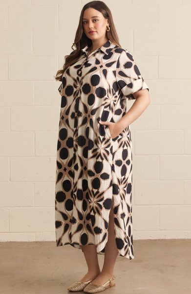 Bonnie Dress -- Black