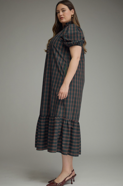 Gemma Dress -- Green