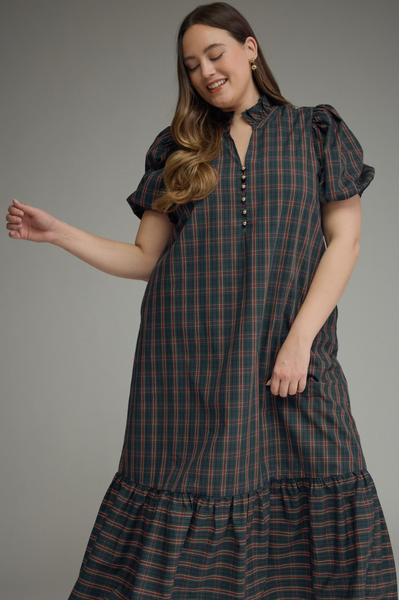 Gemma Dress -- Green