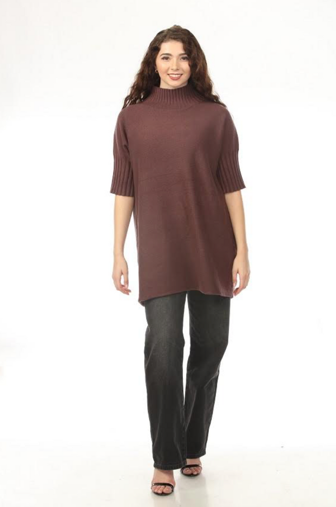 Calista Top -- Brown