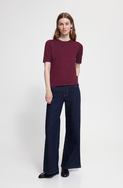Jamie Top -- Burgundy