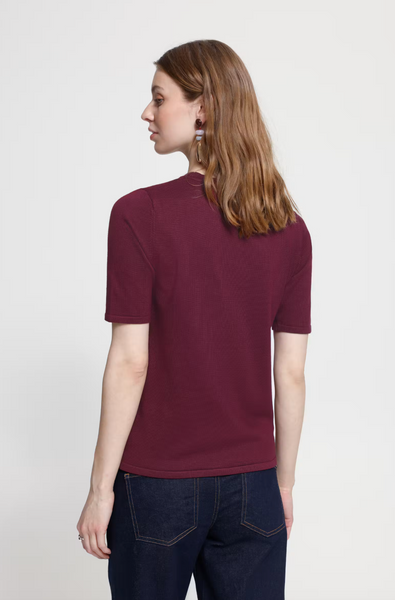 Jamie Top -- Burgundy