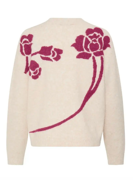 Demi Sweater -- Birch Pink