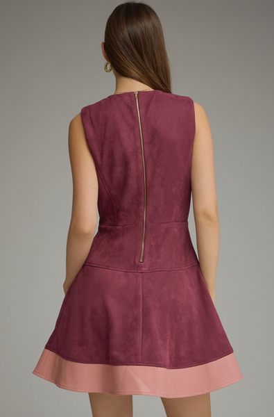 Noel Dress -- Wine