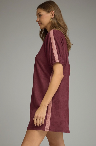 Neema Dress -- Wine