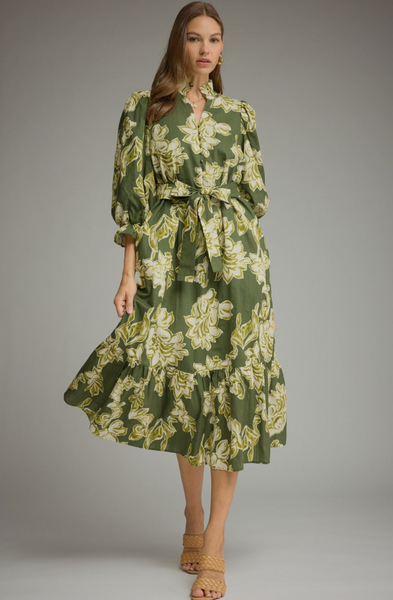 Lisa Dress -- Olive