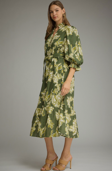 Lisa Dress -- Olive