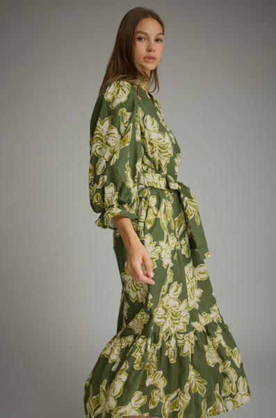 Lisa Dress -- Olive