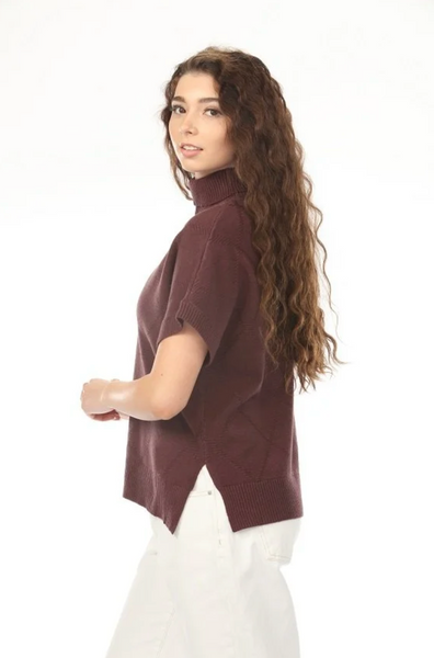 Delilah Top -- French Roast