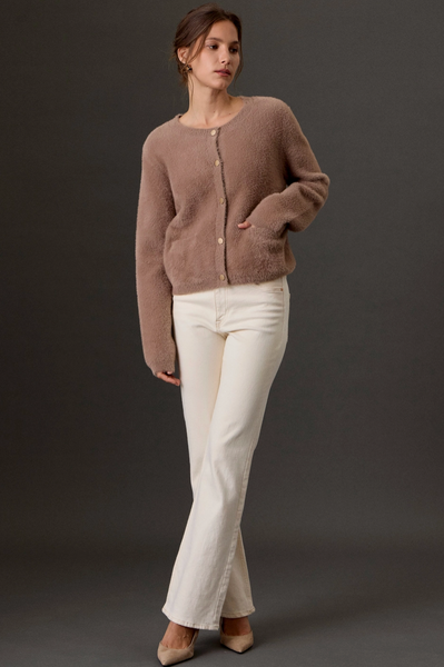 Fuzzy Cardigan -- Coco