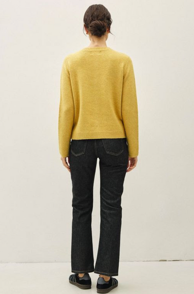Erin Cardigan -- Mustard