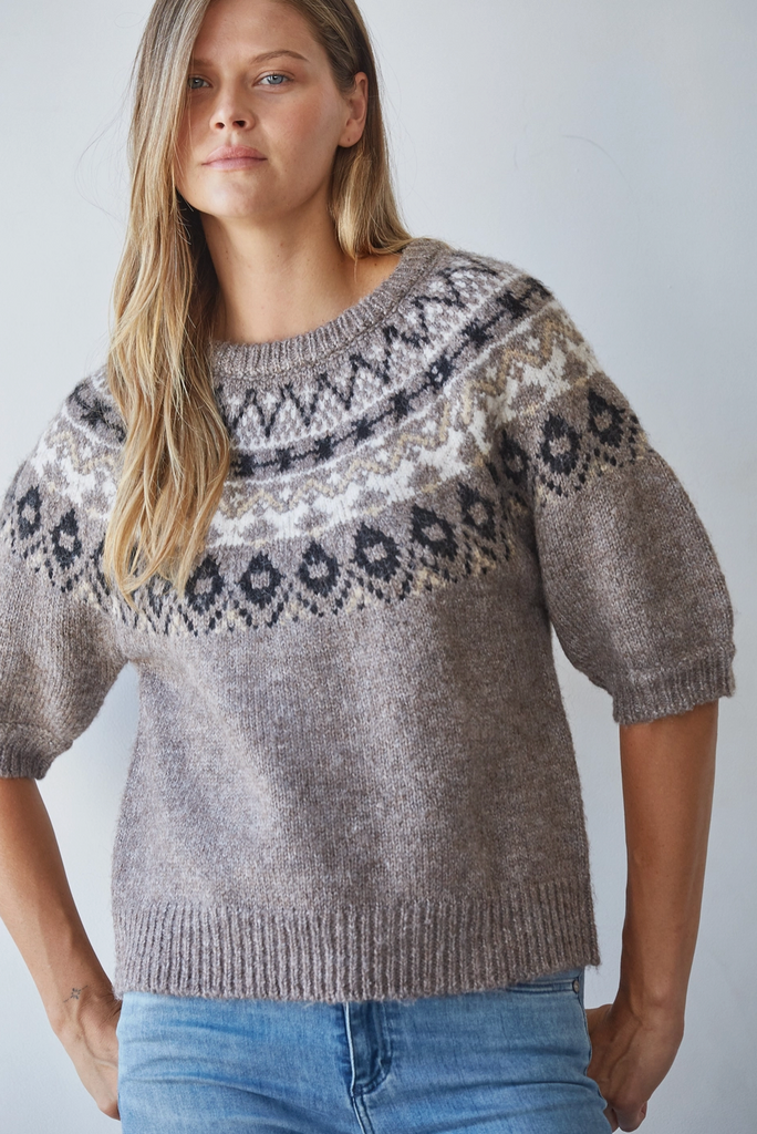 Bettina Top -- Mocha