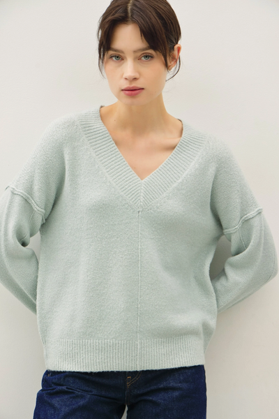Marissa Sweater -- Tea Green