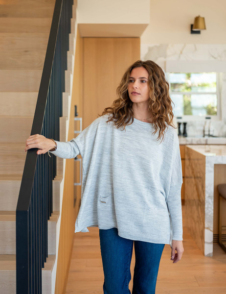 Catalina Sweater -- Ash Grey