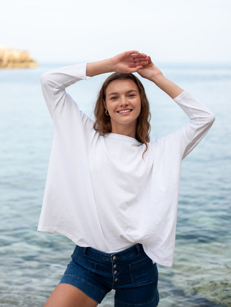 Catalina Tee -- White