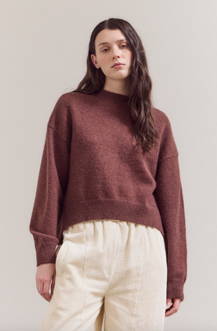 Pernilla Sweater -- Brick