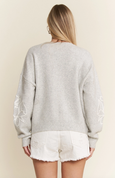 Christie Sweater -- Grey