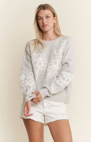 Christie Sweater -- Grey