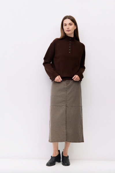 Bex Sweater -- Chocolate