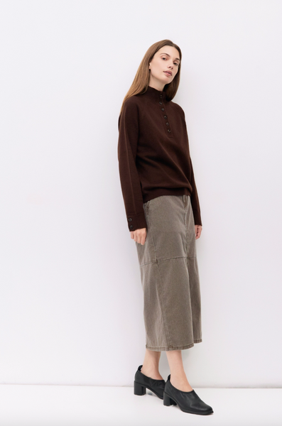 Bex Sweater -- Chocolate