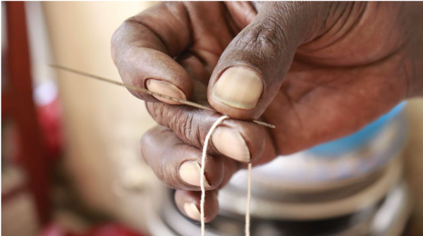 Impact Funding Card - Training in Traditional Indigo Dying for One Woman // Sugu Sugu Launch Fund