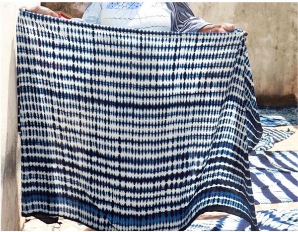 Impact Funding Card - Training in Traditional Indigo Dying for One Woman // Sugu Sugu Launch Fund