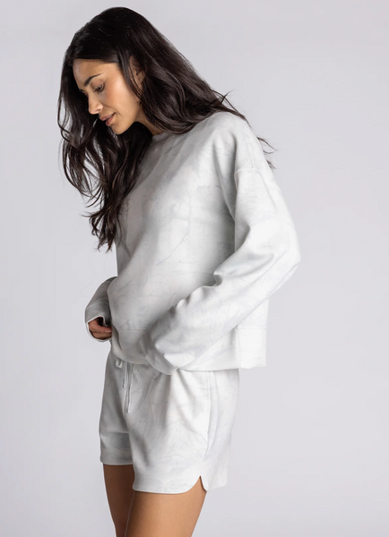 Martina Top -- Camo Sky Blue