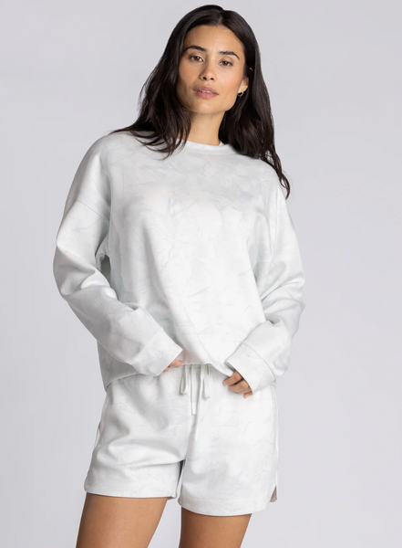 Martina Top -- Camo Sky Blue