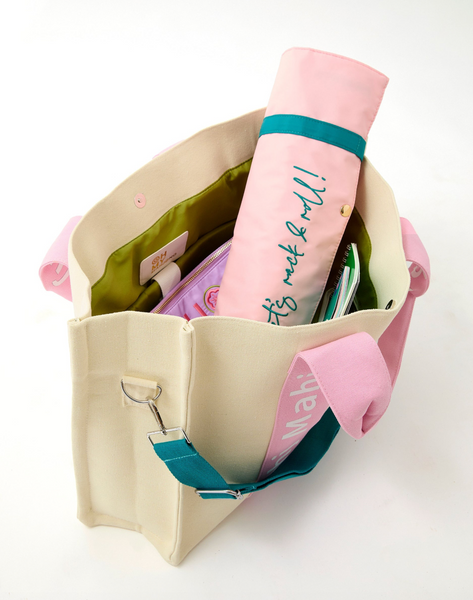 Light Pink Mahj It All Bag