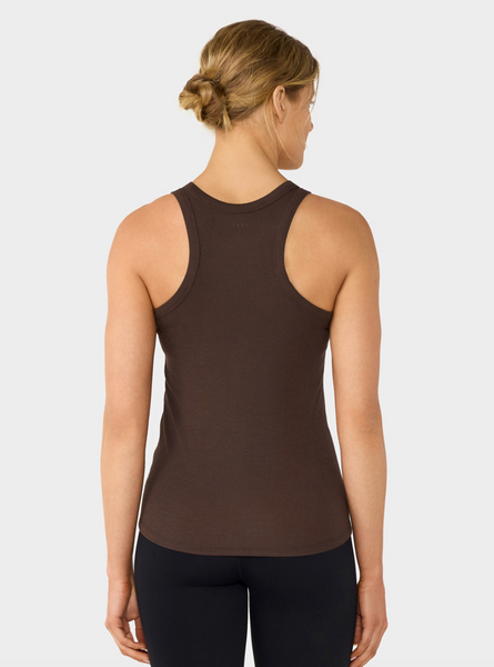 Perfect Fit Rib Tank -- Espresso