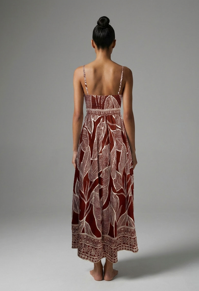 Rustic Leaf Dress
